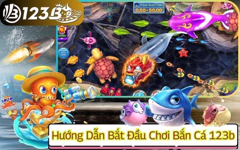 Hướng dẫn bắt đầu chơi Bắn Cá 123b dễ dàng, chi tiết cho người mới