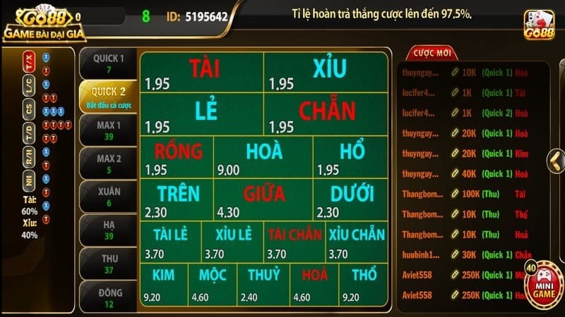 Cửa Tài Xỉu Hòa trong Keno Online tại 123B với quy tắc thắng rõ ràng.